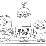 Gru Dru i Minionki kolorowanka - filmy-animowane.pl