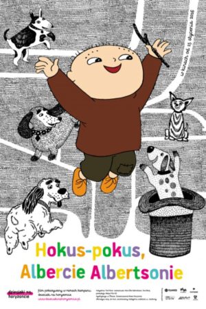 Hokus pokus Albercie Albertsonie plakat - filmy-animowane.pl