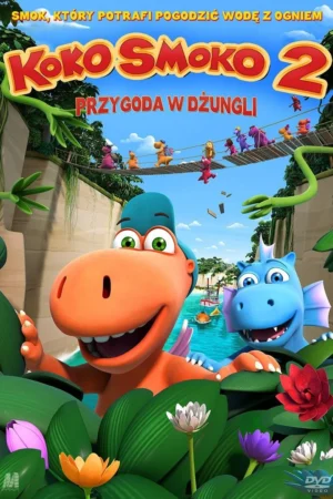 Koko smoko 2 przygoda w dżungli plakat - filmy-animowane.pl