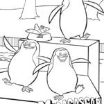 Madagaskar kolorowanka - filmy-animowane.pl