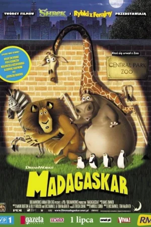 Madagaskar plakat - filmy-animowane.pl