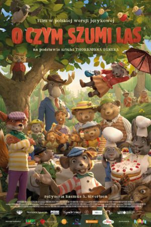 O czym szumi las plakat - filmy-animowane.pl