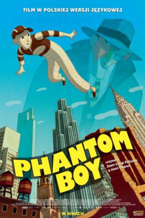 Phantom Boy plakat - filmy-animowane.pl