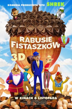 Rabusie fistaszków plakat - filmy-animowane.pl