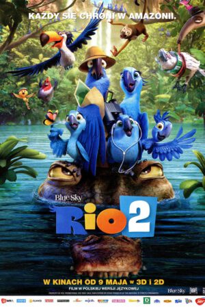 Rio 2 plakat - filmy-animowane.pl