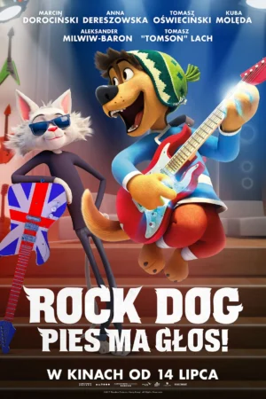 Rock Dog Pies ma głos plakat - filmy-animowane.pl
