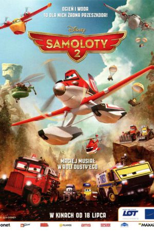 Samoloty 2 plakat - filmy-animowane.pl