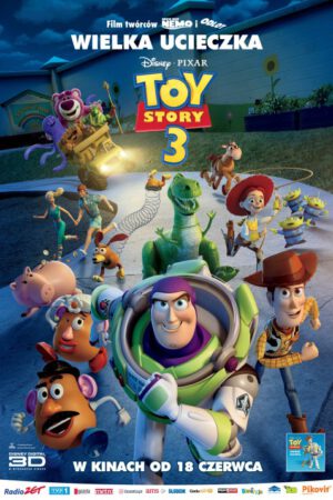Toy Story 3 plakat - filmy-animowane.pl