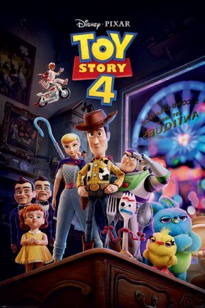 Toy Story 4 plakat - filmy-animowane.pl