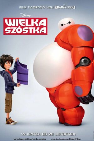 Wielka Szóstka plakat - filmy-animowane.pl