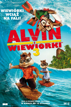 Alvin i wiewiórki 3 plakat - filmy-animowane.pl