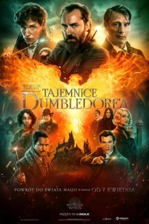 Fantastyczne zwierzęta tajemnice Dumbledorea plakat - filmy-animowane.pl