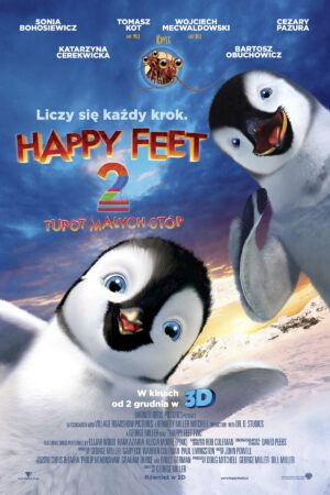 Happy Feet Tupot małych stóp 2 plakat - filmy-animowane.pl