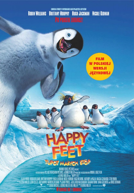 Happy Feet Tupot małych stóp plakat - filmy-animowane.pl