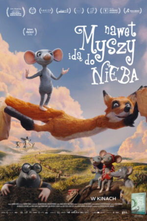 Nawet myszy idą do nieba plakat - filmy-animowane.pl