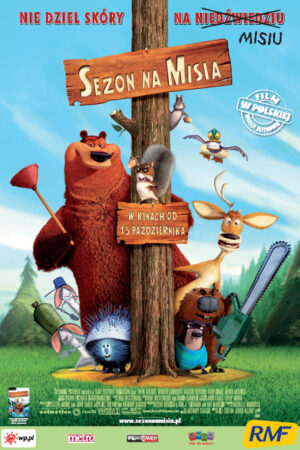 Sezon na misia plakat - filmy-animowane.pl