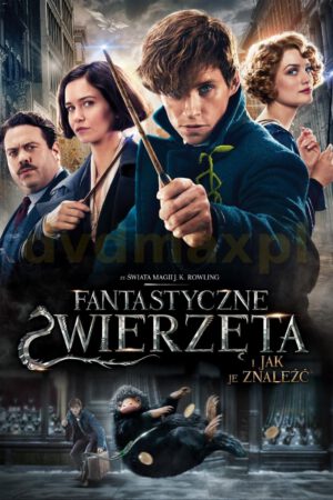 Fantastyczne zwierzęta i jak je znaleźć plakat - filmy-animowane.pl