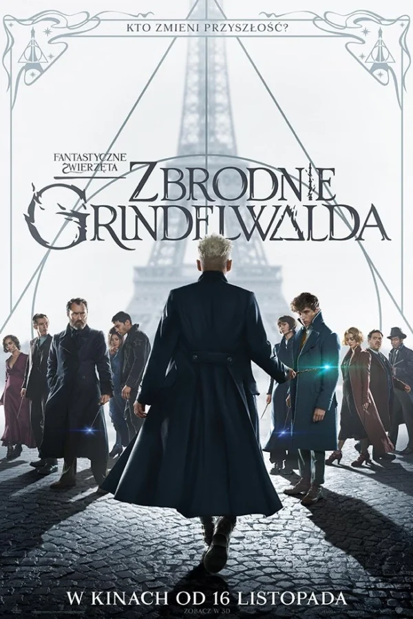 Fantastyczne zwierzęta Zbrodnie Grindelwalda plakat - filmy-animowane.pl