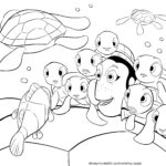 Gdzie jest Nemo kolorowanka - filmy-animowane.pl