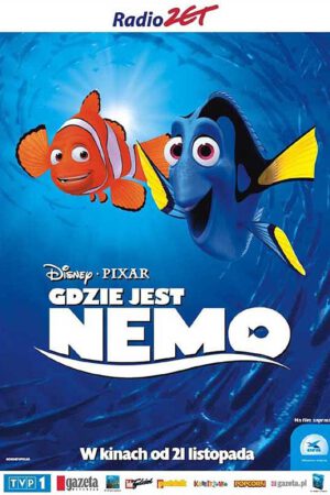 Gdzie jest Nemo ulotka - filmy-animowne.pl