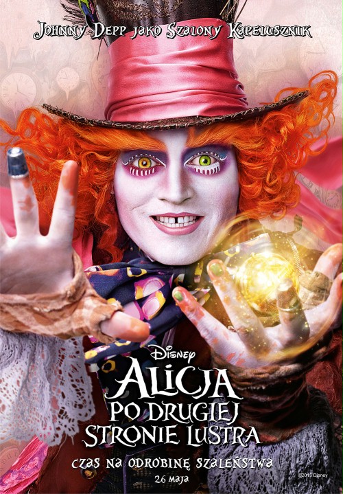 Alicja po drugiej stronie lustra plakat - filmy-animowane.pl
