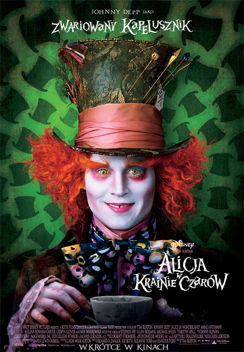 Alicja w Krainie Czarów plakat - filmy-animowane.pl