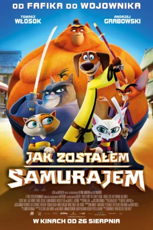 Jak Zostałem Samurajem plakat - filmy-animowane.pl