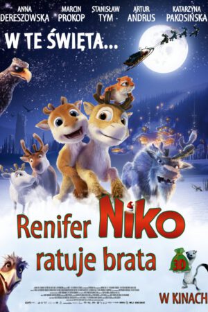 Renifer Niko ratuje brata plakat - filmy-animowane.pl