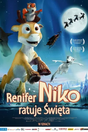 Renifer Niko ratuje Święta plakat - filmy-animowane.pl