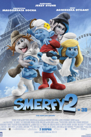 Smerfy 2 plakat - filmy-animowane.pl