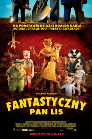 Fantastyczny pan Lis plakat - filmy-animowane.pl