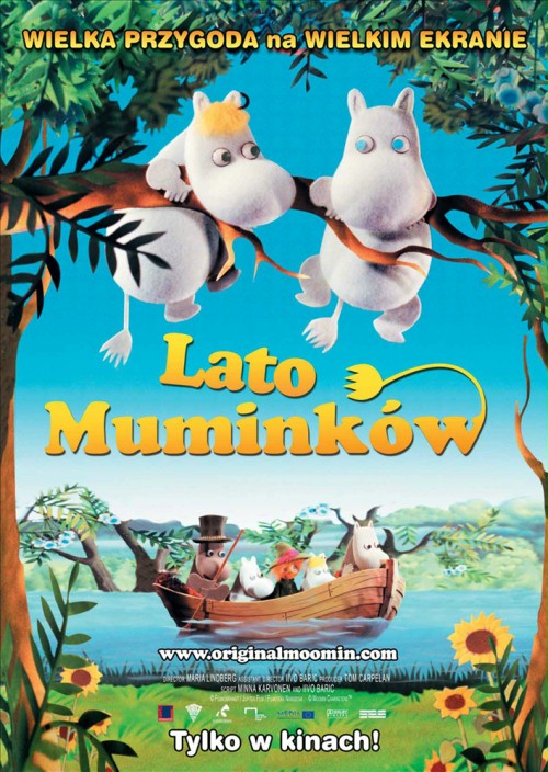 Lato Muminków plakat - filmy-animowane.pl