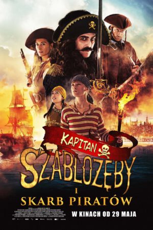 Kapitan Szablozęby i Skarb Piratów plakat - filmy-animowane.pl