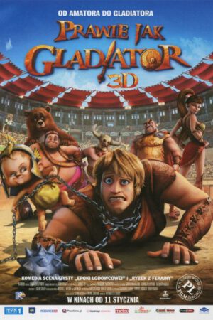 Prawie jak gladiator ulotka - filmy-animowane.pl