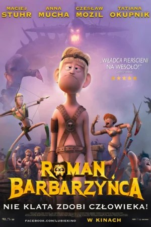 Roman Barbarzyńca plakat - filmy-animowane.pl