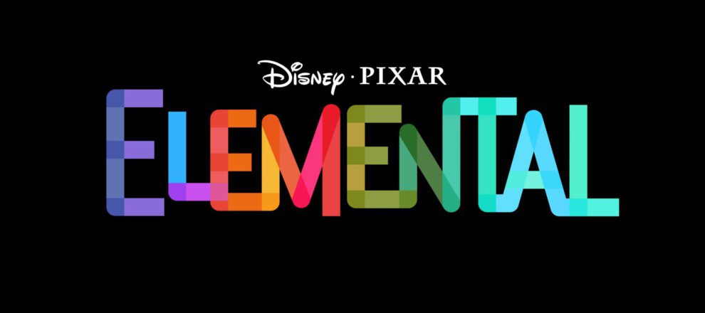 Pixar elemental logo - filmy-animowane.pl