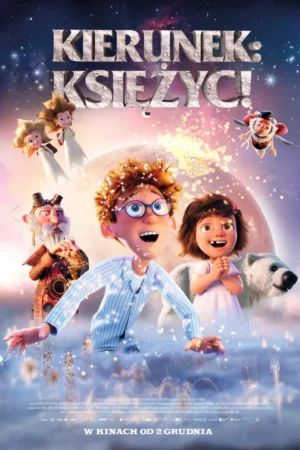 Kierunek Księżyc plakat - filmy-animowane.pl