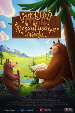 Przytul mnie. Poszukiwacze miodu plakat - filmy-animowane.pl