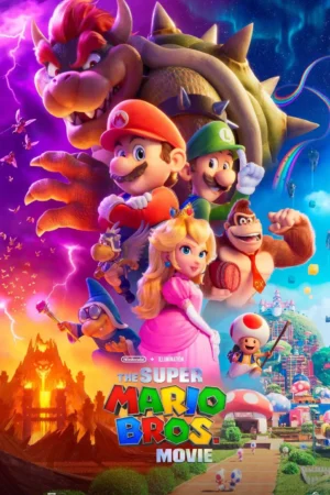 Super Mario Bros The Movie poster - filmy-animowane.pl