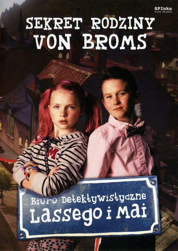 Biuro Detektywistyczne Lassego i Mai Sekret rodziny von Brom plakat - filmy-animowane.pl