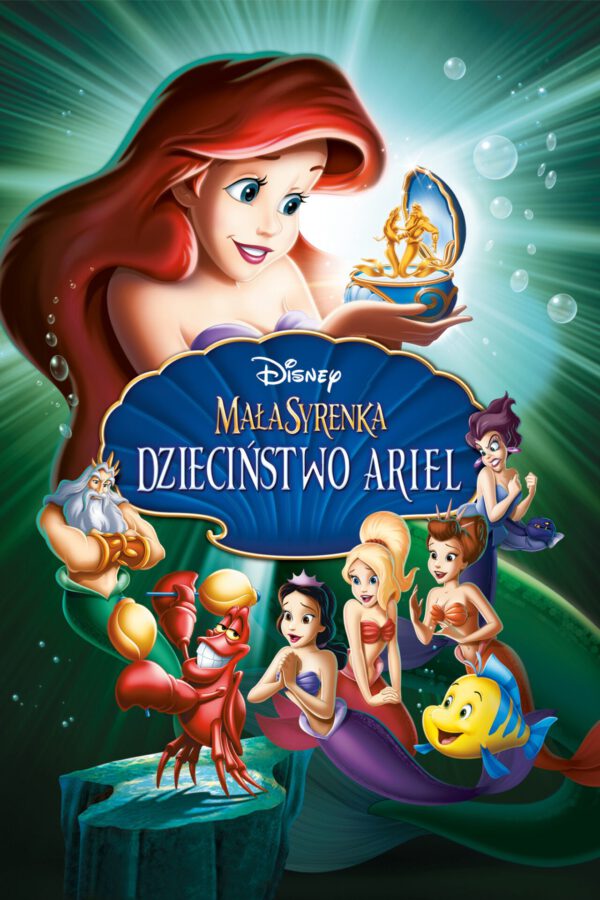 Mała Syrenka Dzieciństwo Ariel plakat - filmy-animowane.pl