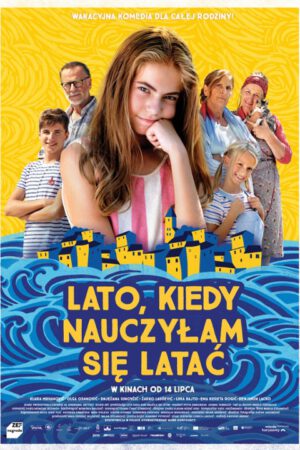 Lato kiedy nauczyłam się latać plakat - filmy-animowane.pl