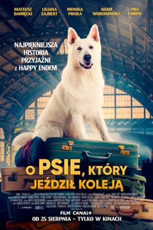 O psie, który jeździł koleją plakat - filmy-animowane.pl